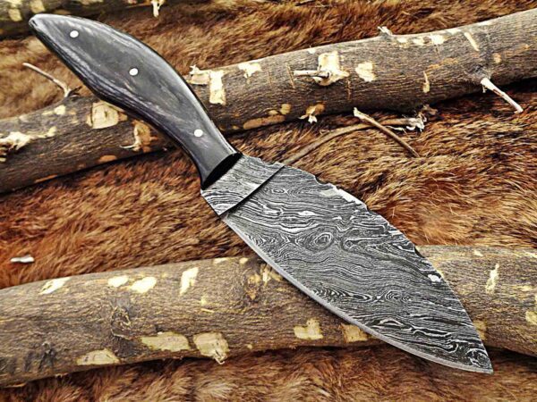 Custom Handmade Damascus Steel Skinner Knife | Christmas Gift, Birthday Gift, Wedding Gift, Anniversary Gift, Valentine's Gift - Image 4