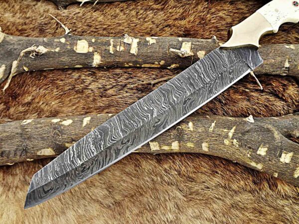 Custom Handmade Damascus Steel Chef Knife | Christmas Gift, Birthday Gift, Wedding Gift, Anniversary Gift, Valentine's Gift - Image 3