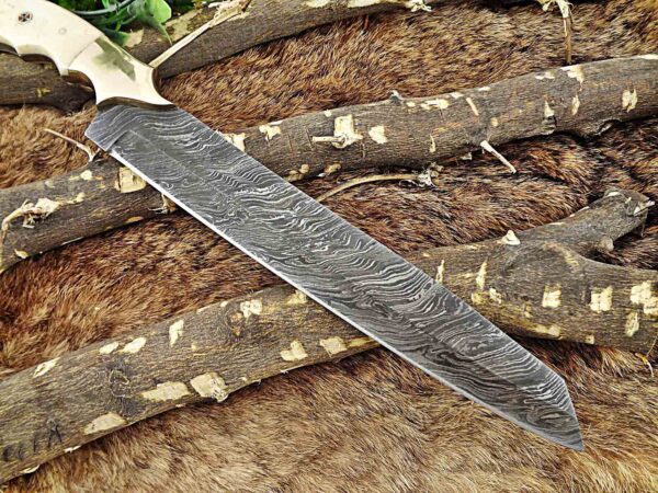 Custom Handmade Damascus Steel Chef Knife | Christmas Gift, Birthday Gift, Wedding Gift, Anniversary Gift, Valentine's Gift - Image 6