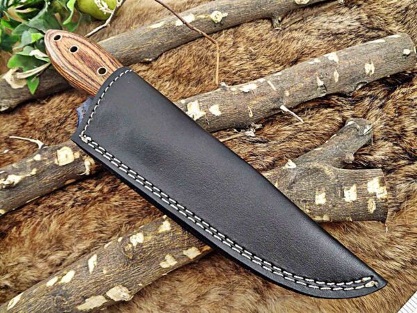 Custom Handmade Damascus Steel Skinner Knife | Christmas Gift, Birthday Gift, Wedding Gift, Anniversary Gift, Valentine's Gift - Image 7