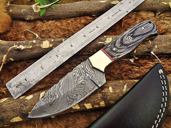 Custom Handmade Damascus Steel Skinner Knife | Christmas Gift, Birthday Gift, Wedding Gift, Anniversary Gift, Valentine's Gift