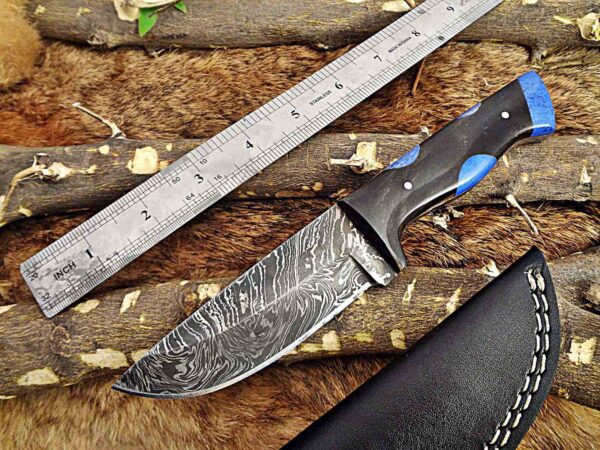 Custom Handmade Damascus Steel Skinner Knife | Christmas Gift, Birthday Gift, Wedding Gift, Anniversary Gift, Valentine's Gift