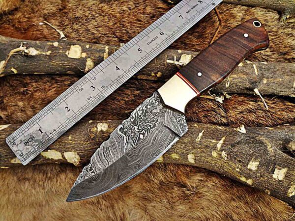 Custom Handmade Damascus Steel Skinner Knife | Christmas Gift, Birthday Gift, Wedding Gift, Anniversary Gift, Valentine's Gift