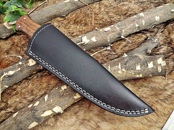 Custom Handmade Damascus Steel Skinner Knife | Christmas Gift, Birthday Gift, Wedding Gift, Anniversary Gift, Valentine's Gift - Image 7