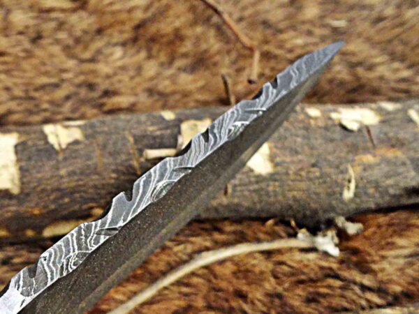 Custom Handmade Damascus Steel Skinner Knife | Christmas Gift, Birthday Gift, Wedding Gift, Anniversary Gift, Valentine's Gift - Image 6