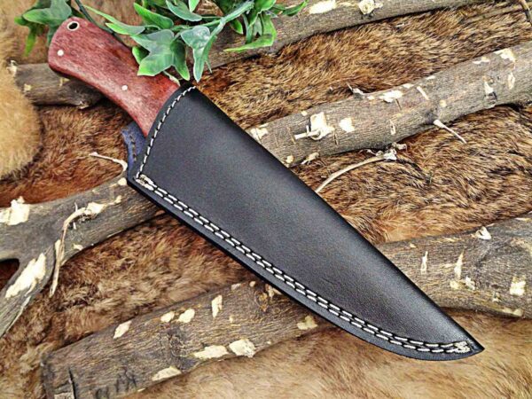 Custom Handmade Damascus Steel Skinner Knife | Christmas Gift, Birthday Gift, Wedding Gift, Anniversary Gift, Valentine's Gift - Image 7