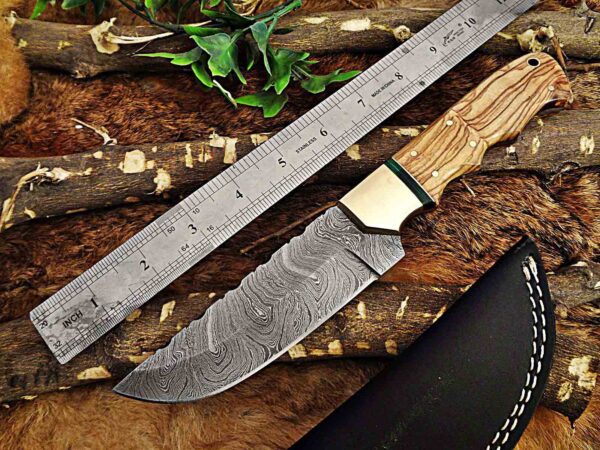 Custom Handmade Damascus Steel Skinner Knife | Christmas Gift, Birthday Gift, Wedding Gift, Anniversary Gift, Valentine's Gift