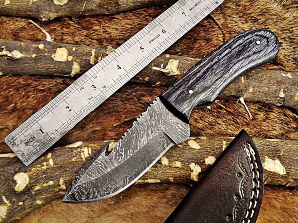 Custom Handmade Damascus Steel Skinner Knife | Christmas Gift, Birthday Gift, Wedding Gift, Anniversary Gift, Valentine's Gift