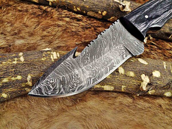 Custom Handmade Damascus Steel Skinner Knife | Christmas Gift, Birthday Gift, Wedding Gift, Anniversary Gift, Valentine's Gift - Image 3