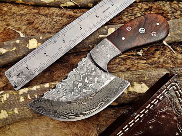 Custom Handmade Damascus Steel Hunting Skinner Knife | Christmas Gift, Birthday Gift, Wedding Gift, Anniversary Gift, Valentine's Gift