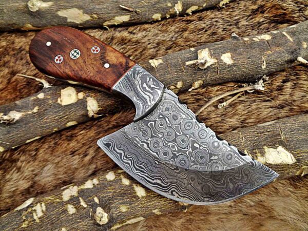 Custom Handmade Damascus Steel Hunting Skinner Knife | Christmas Gift, Birthday Gift, Wedding Gift, Anniversary Gift, Valentine's Gift - Image 4