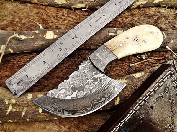 Custom Handmade Damascus Steel Hunting Skinner Knife | Christmas Gift, Birthday Gift, Wedding Gift, Anniversary Gift, Valentine's Gift