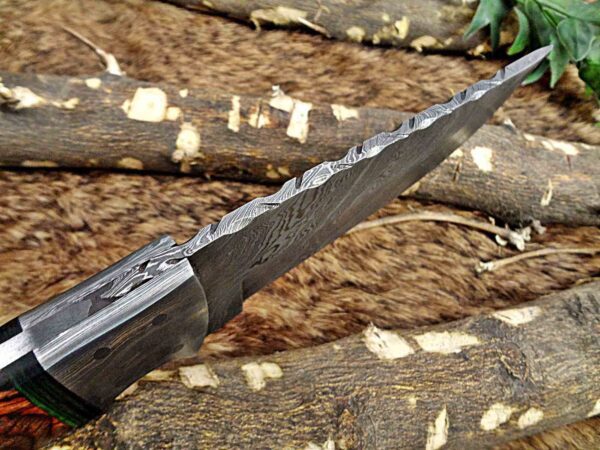 Custom Handmade Damascus Steel Skinner Knife | Christmas Gift, Birthday Gift, Wedding Gift, Anniversary Gift, Valentine's Gift - Image 6