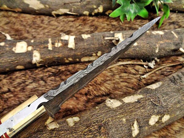 Custom Handmade Damascus Steel Skinner Knife | Christmas Gift, Birthday Gift, Wedding Gift, Anniversary Gift, Valentine's Gift - Image 6