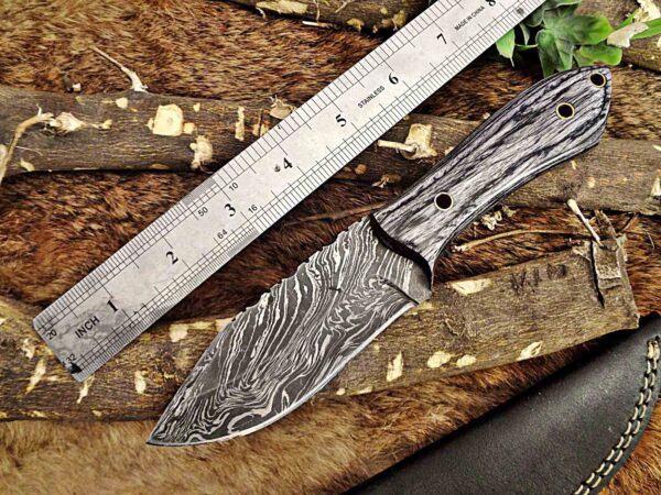 Custom Handmade Damascus Steel Skinner Knife | Christmas Gift, Birthday Gift, Wedding Gift, Anniversary Gift, Valentine's Gift