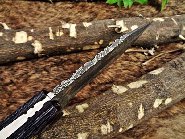 Custom Handmade Damascus Steel Skinner Knife | Christmas Gift, Birthday Gift, Wedding Gift, Anniversary Gift, Valentine's Gift - Image 6