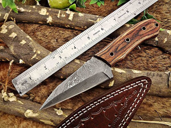 Custom Handmade Damascus Steel Skinner Knife | Christmas Gift, Birthday Gift, Wedding Gift, Anniversary Gift, Valentine's Gift