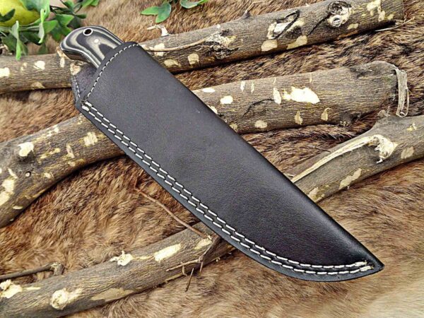 Custom Handmade Damascus Steel Skinner Knife | Christmas Gift, Birthday Gift, Wedding Gift, Anniversary Gift, Valentine's Gift - Image 8