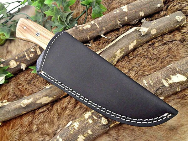 Custom Handmade Damascus Steel Skinner Knife | Christmas Gift, Birthday Gift, Wedding Gift, Anniversary Gift, Valentine's Gift - Image 7