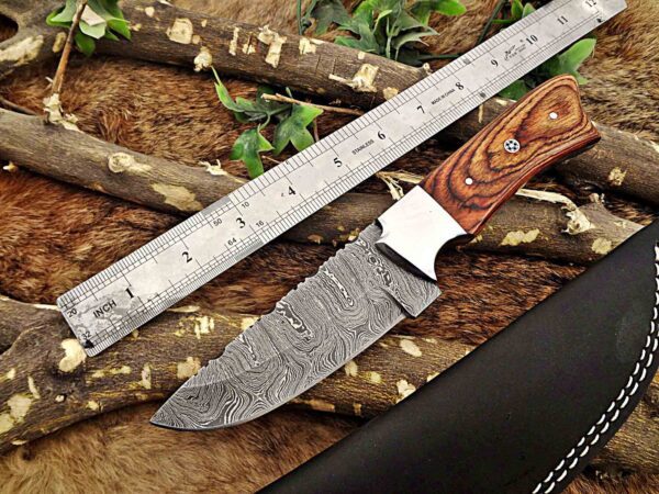 Custom Handmade Damascus Steel Skinner Knife | Christmas Gift, Birthday Gift, Wedding Gift, Anniversary Gift, Valentine's Gift