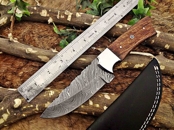 Custom Handmade Damascus Steel Skinner Knife | Christmas Gift, Birthday Gift, Wedding Gift, Anniversary Gift, Valentine's Gift