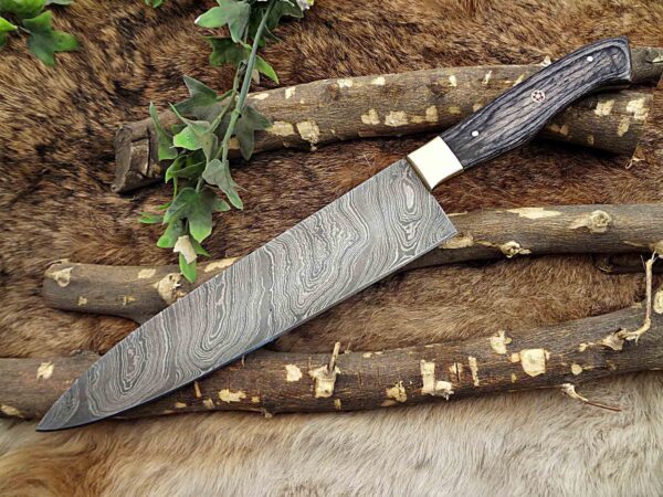 Custom Handmade Damascus Steel Chef Knife | Christmas Gift, Birthday Gift, Wedding Gift, Anniversary Gift, Valentine's Gift