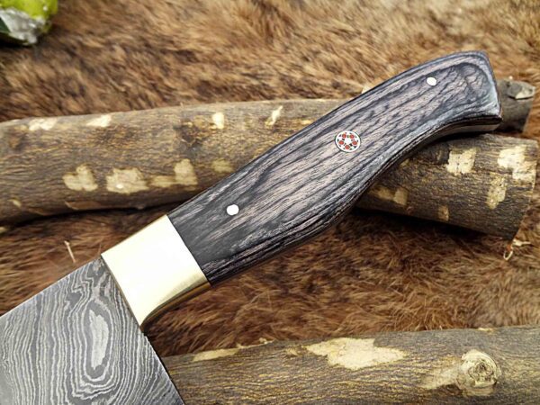 Custom Handmade Damascus Steel Chef Knife | Christmas Gift, Birthday Gift, Wedding Gift, Anniversary Gift, Valentine's Gift - Image 4