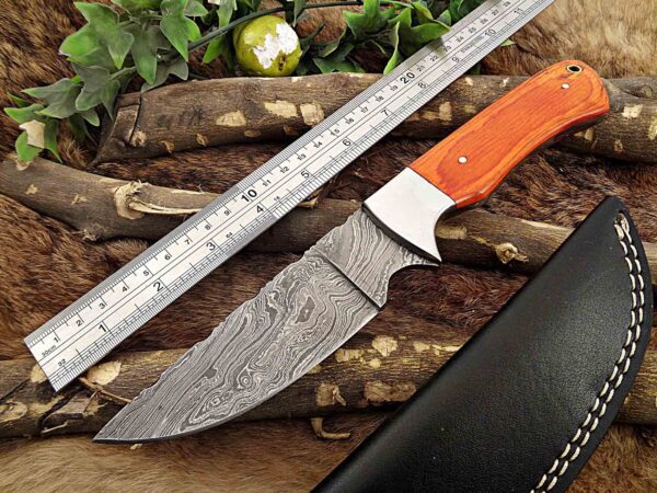 Custom Handmade Damascus Steel Skinner Knife | Christmas Gift, Birthday Gift, Wedding Gift, Anniversary Gift, Valentine's Gift