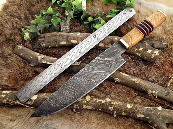 Custom Handmade Damascus Steel Chef Knife | Christmas Gift, Birthday Gift, Wedding Gift, Anniversary Gift, Valentine's Gift