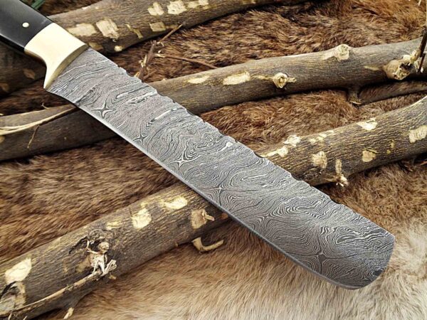 Custom Handmade Damascus Steel Chef Knife | Christmas Gift, Birthday Gift, Wedding Gift, Anniversary Gift, Valentine's Gift - Image 6