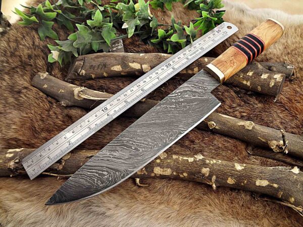 Custom Handmade Damascus Steel Chef Knife | Christmas Gift, Birthday Gift, Wedding Gift, Anniversary Gift, Valentine's Gift