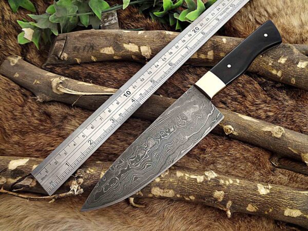 Custom Handmade Damascus Steel Chef Knife | Christmas Gift, Birthday Gift, Wedding Gift, Anniversary Gift, Valentine's Gift