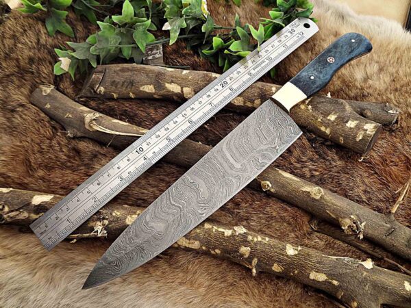 Custom Handmade Damascus Steel Chef Knife | Christmas Gift, Birthday Gift, Wedding Gift, Anniversary Gift, Valentine's Gift