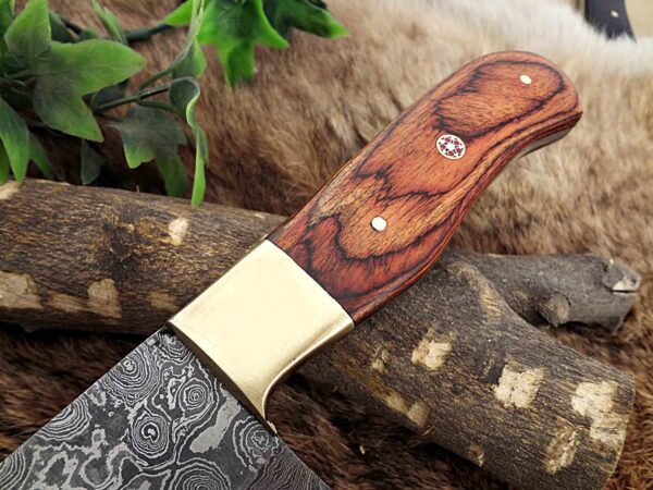 Custom Handmade Damascus Steel Chef Knife | Christmas Gift, Birthday Gift, Wedding Gift, Anniversary Gift, Valentine's Gift - Image 4