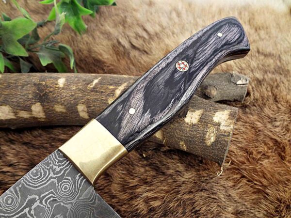 Custom Handmade Damascus Steel Chef Knife | Christmas Gift, Birthday Gift, Wedding Gift, Anniversary Gift, Valentine's Gift - Image 4