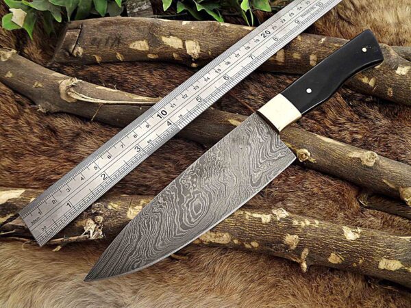 Custom Handmade Damascus Steel Chef Knife | Christmas Gift, Birthday Gift, Wedding Gift, Anniversary Gift, Valentine's Gift