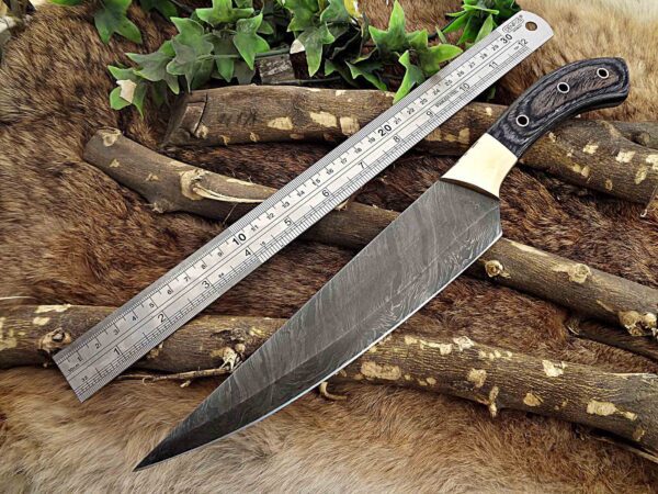 Custom Handmade Damascus Steel Chef Knife | Christmas Gift, Birthday Gift, Wedding Gift, Anniversary Gift, Valentine's Gift