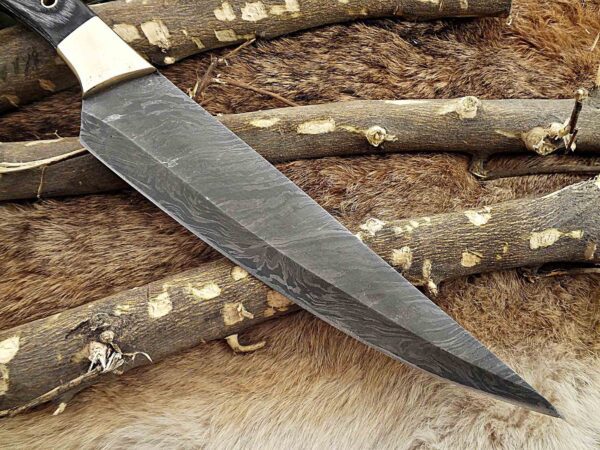 Custom Handmade Damascus Steel Chef Knife | Christmas Gift, Birthday Gift, Wedding Gift, Anniversary Gift, Valentine's Gift - Image 6