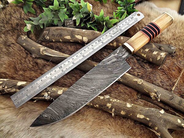 Custom Handmade Damascus Steel Chef Knife | Christmas Gift, Birthday Gift, Wedding Gift, Anniversary Gift, Valentine's Gift