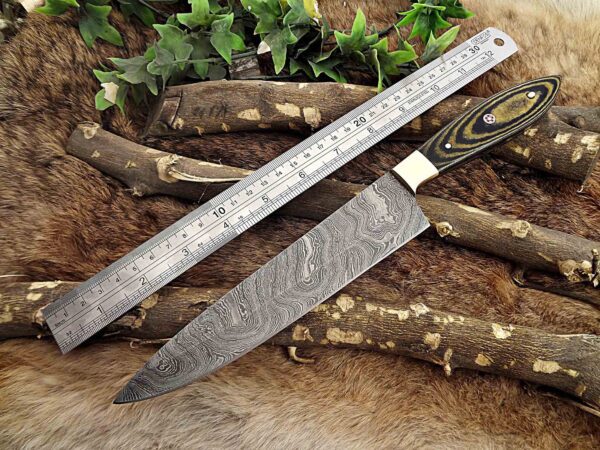 Custom Handmade Damascus Steel Chef Knife | Christmas Gift, Birthday Gift, Wedding Gift, Anniversary Gift, Valentine's Gift