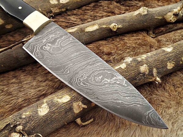 Custom Handmade Damascus Steel Chef Knife | Christmas Gift, Birthday Gift, Wedding Gift, Anniversary Gift, Valentine's Gift - Image 6