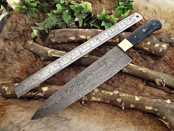 Custom Handmade Damascus Steel Chef Knife | Christmas Gift, Birthday Gift, Wedding Gift, Anniversary Gift, Valentine's Gift