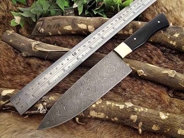 Custom Handmade Damascus Steel Chef Knife | Christmas Gift, Birthday Gift, Wedding Gift, Anniversary Gift, Valentine's Gift