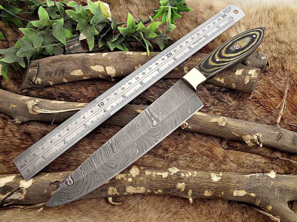 Custom Handmade Damascus Steel Chef Knife | Christmas Gift, Birthday Gift, Wedding Gift, Anniversary Gift, Valentine's Gift