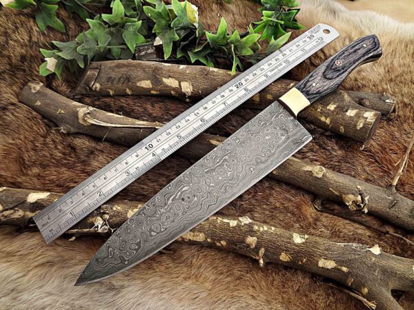 Custom Handmade Damascus Steel Chef Knife | Christmas Gift, Birthday Gift, Wedding Gift, Anniversary Gift, Valentine's Gift