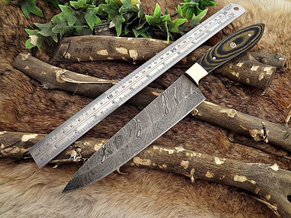 Custom Handmade Damascus Steel Chef Knife | Christmas Gift, Birthday Gift, Wedding Gift, Anniversary Gift, Valentine's Gift