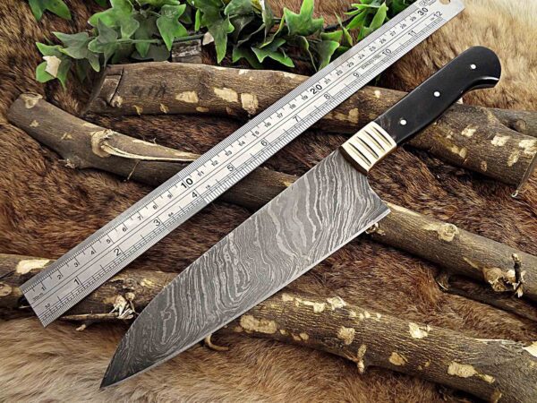 Custom Handmade Damascus Steel Chef Knife | Christmas Gift, Birthday Gift, Wedding Gift, Anniversary Gift, Valentine's Gift