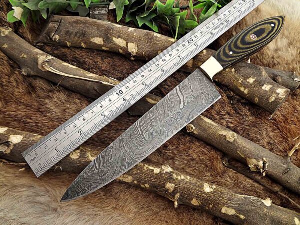 Custom Handmade Damascus Steel Chef Knife | Christmas Gift, Birthday Gift, Wedding Gift, Anniversary Gift, Valentine's Gift