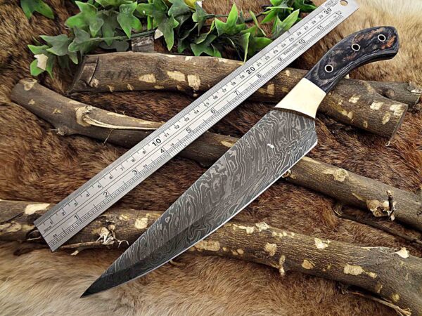 Custom Handmade Damascus Steel Chef Knife | Christmas Gift, Birthday Gift, Wedding Gift, Anniversary Gift, Valentine's Gift