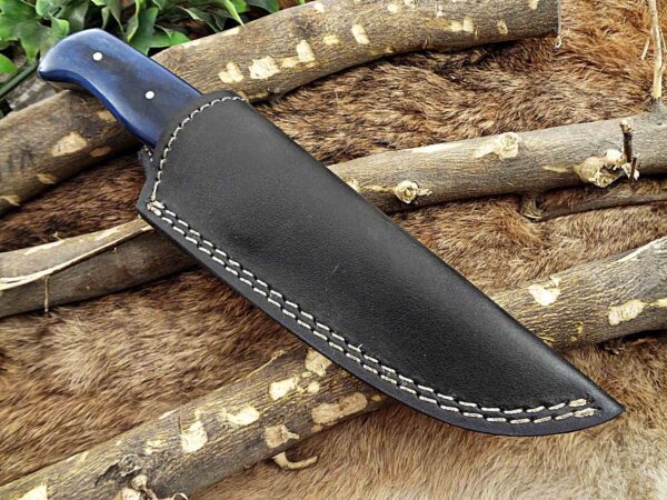 Custom Handmade Damascus Steel Skinner Knife | Christmas Gift, Birthday Gift, Wedding Gift, Anniversary Gift, Valentine's Gift - Image 7